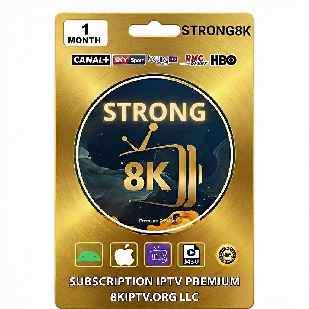 strong 8K iptv 1 month