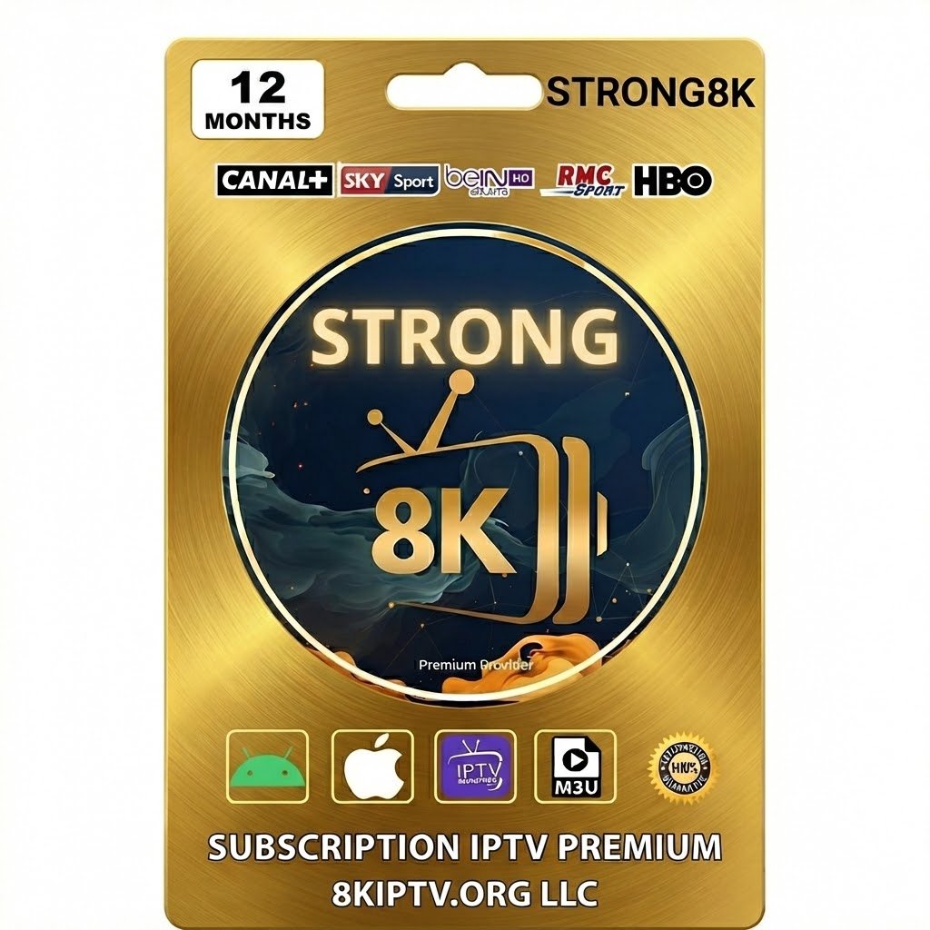 strong 8K iptv 12 months