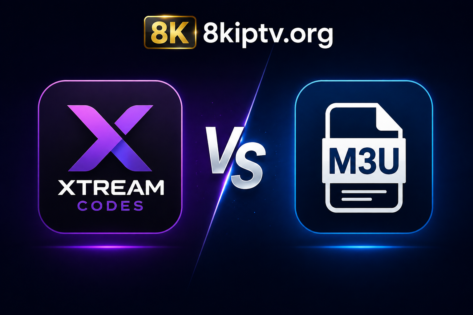 M3U Playlist vs Xtream Codes: What’s the Difference?
