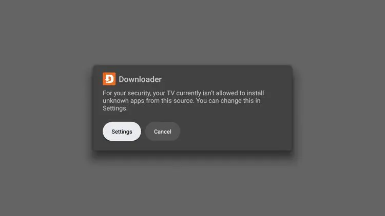 Allow Downloader to install unknown apps