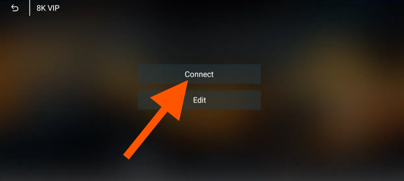 Connect IPTV playlist