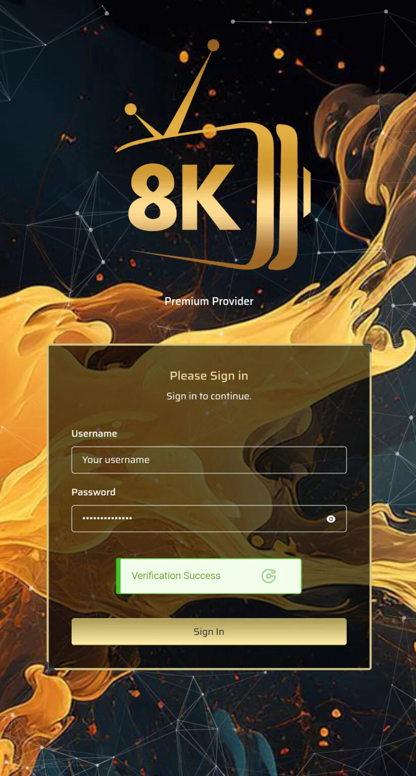 8K IPTV Reseller Panel